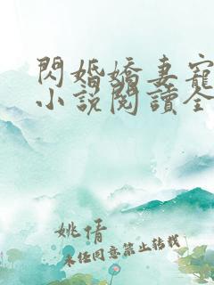 闪婚娇妻宠上天小说阅读全文