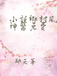 小说乡村风流小神医免费