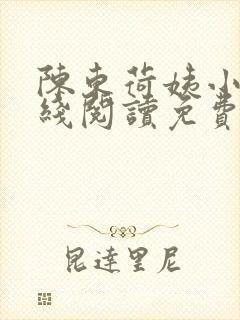 陈东荷姨小说在线阅读免费全文
