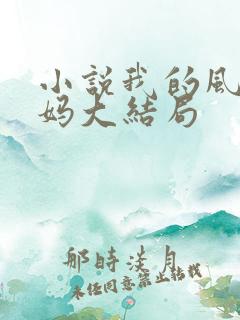 小说我的风流妈妈大结局