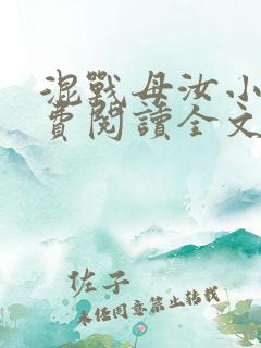 混战母汝小说免费阅读全文最新章节