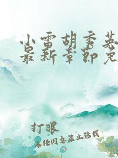 小雷胡秀英小说最新章节免费阅读