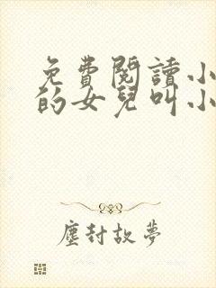 免费阅读小说我的女儿叫小可