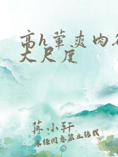 高h荤爽肉欲文大尺度