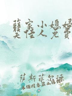 薛家小媳妇小说笑佳人免费阅读