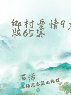 乡村爱情9免费版65集