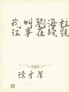 我叫刘海柱东北往事在线观看