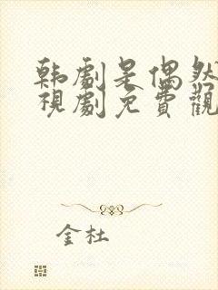 韩剧是偶然吗电视剧免费观看