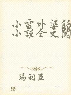 小雷外婆的孽缘小说全文阅读
