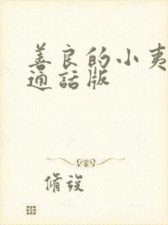 善良的小夷子普通话版