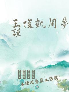 王俊凯周梦莹小说