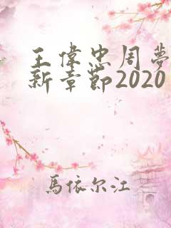 王伟忠周梦莹最新章节2020
