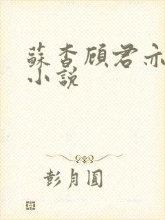苏杳顾君亦阅读小说