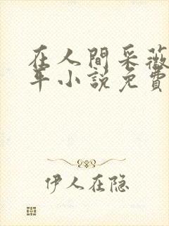 在人间采薇陆三平小说免费阅读txt