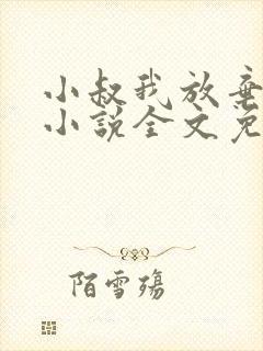 小叔我放弃你了小说全文免费阅读
