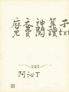 麻衣神算子全文免费阅读txt下载