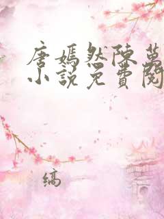 唐嫣然陈万里的小说免费阅读