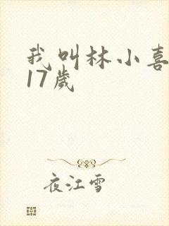 我叫林小喜今年17岁