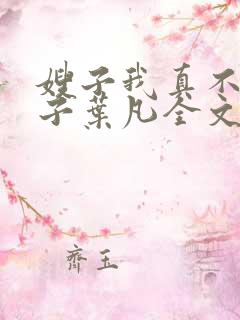 嫂子我真不是傻子叶凡全文免费阅读