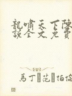 龙啸天下陈平小说全文免费阅读