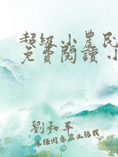 超级小农民全文免费阅读 小说