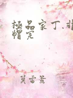 极品家丁.非绿帽完
