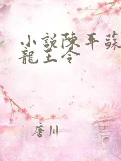 小说陈平苏雨琪龙王令