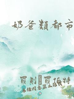 奶爸类都市小说