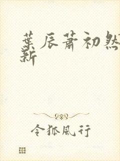 叶辰萧初然 更新