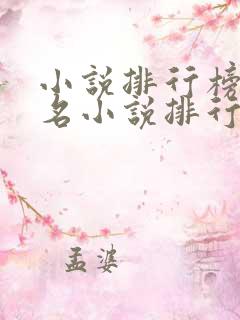 小说排行榜前十名小说排行榜前十名