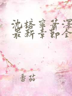 沈榕宁萧泽小说最新章节全文阅读