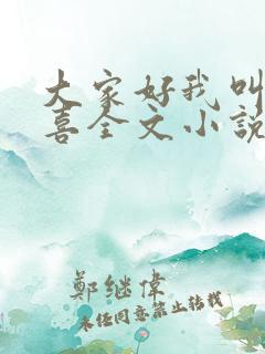 大家好我叫林小喜全文小说