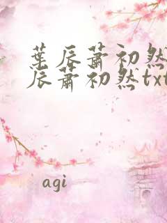 叶辰萧初然 叶辰萧初然txt