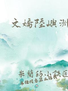 文娇陆屿洲小说