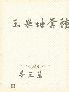 玉米地套种黄豆