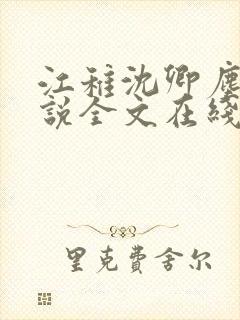 江稚沈卿尘的小说全文在线阅读无弹窗