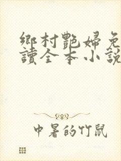 乡村艳妇免费阅读全本小说