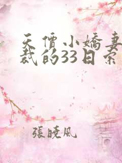 天价小娇妻:总裁的33日索情全文免费阅读