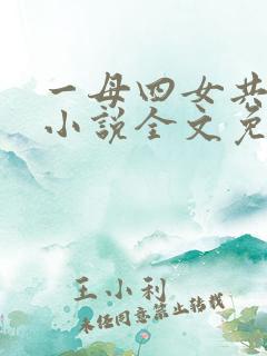 一母四女共一婿小说全文免费