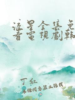 流星全集免费观看电视剧韩剧在线