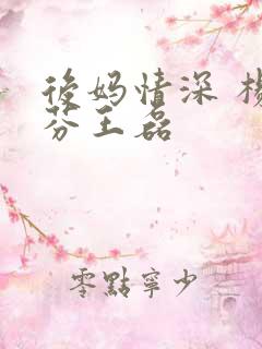 后妈情深 杨晓芬王磊