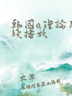 韩国a理论片在线播放