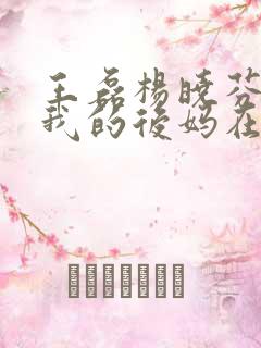 王磊杨晓芬小说我的后妈在线阅读