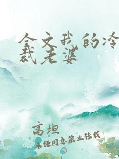 全文我的冷艳总裁老婆