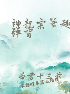 神龙宗笔趣阁无弹窗