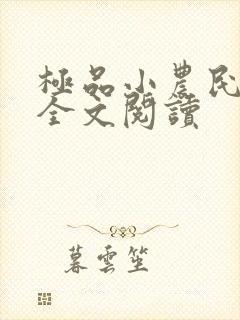 极品小农民免费全文阅读