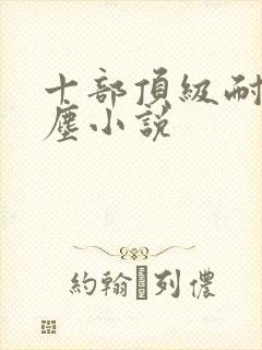 十部顶级耐看风尘小说