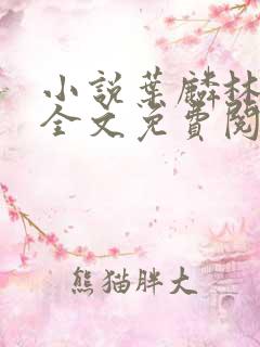 小说叶麟林皓雪全文免费阅读