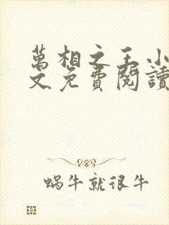 万相之王小说全文免费阅读无弹窗