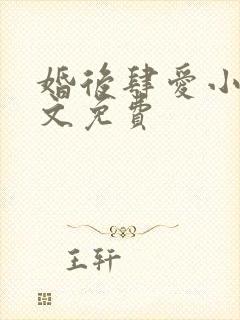 婚后肆爱小说全文免费